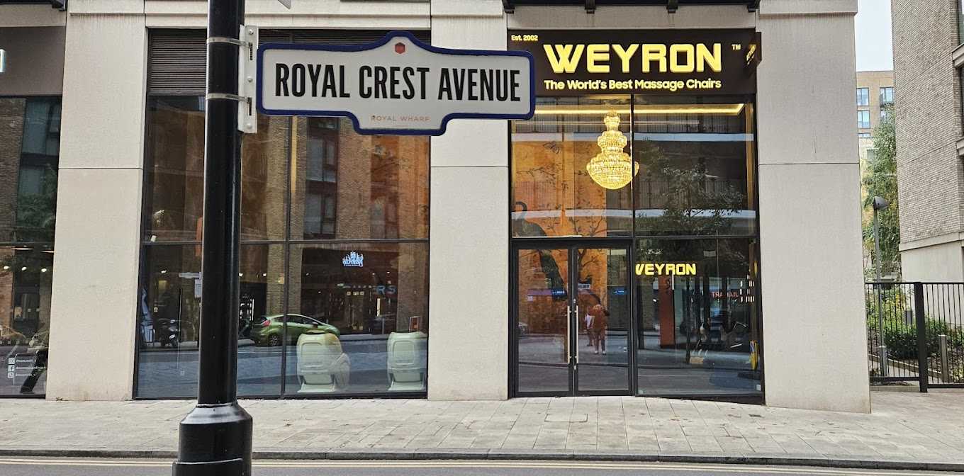 WEYRON Massage Chairs London East Showroom