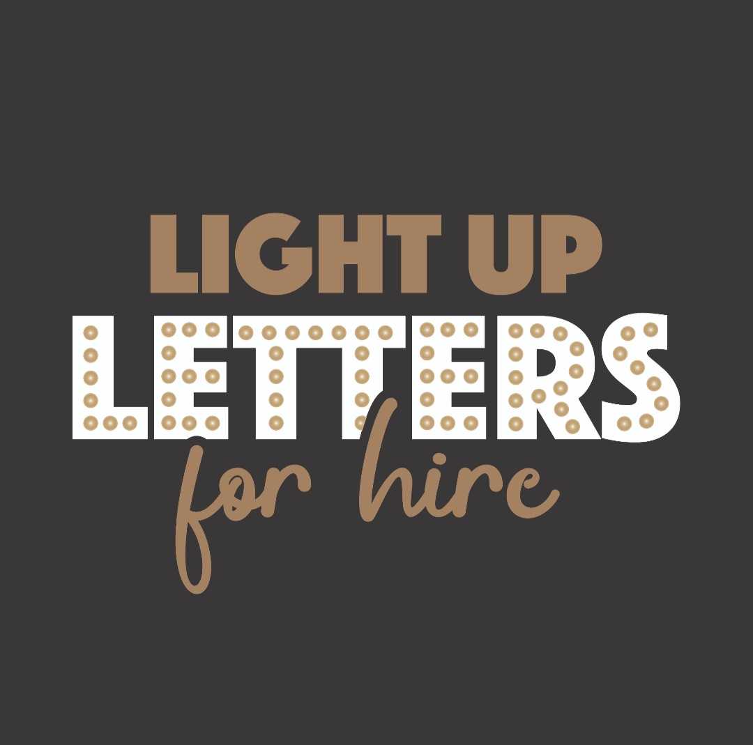 Light Up Letters For Hire