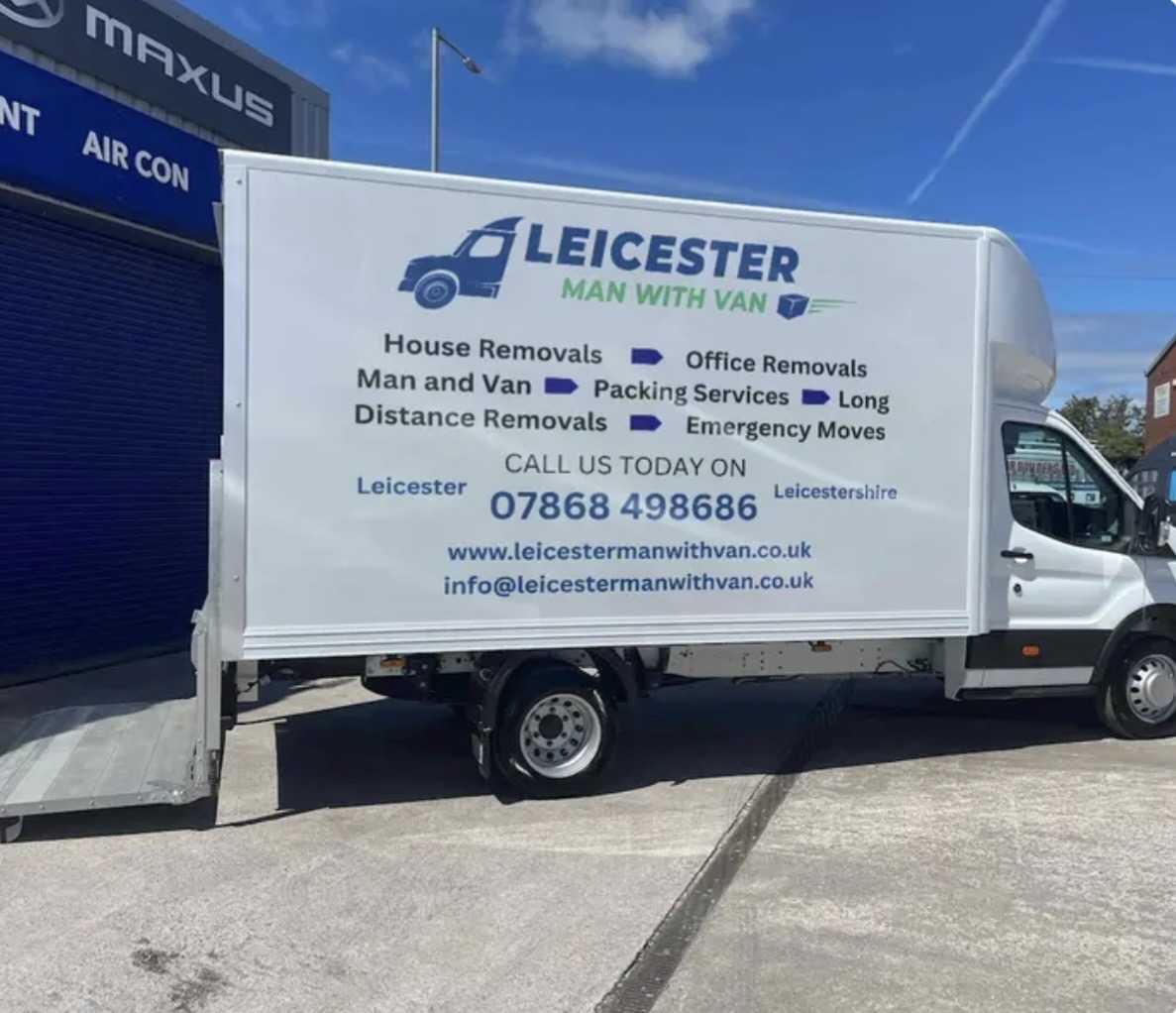 Leicester man van