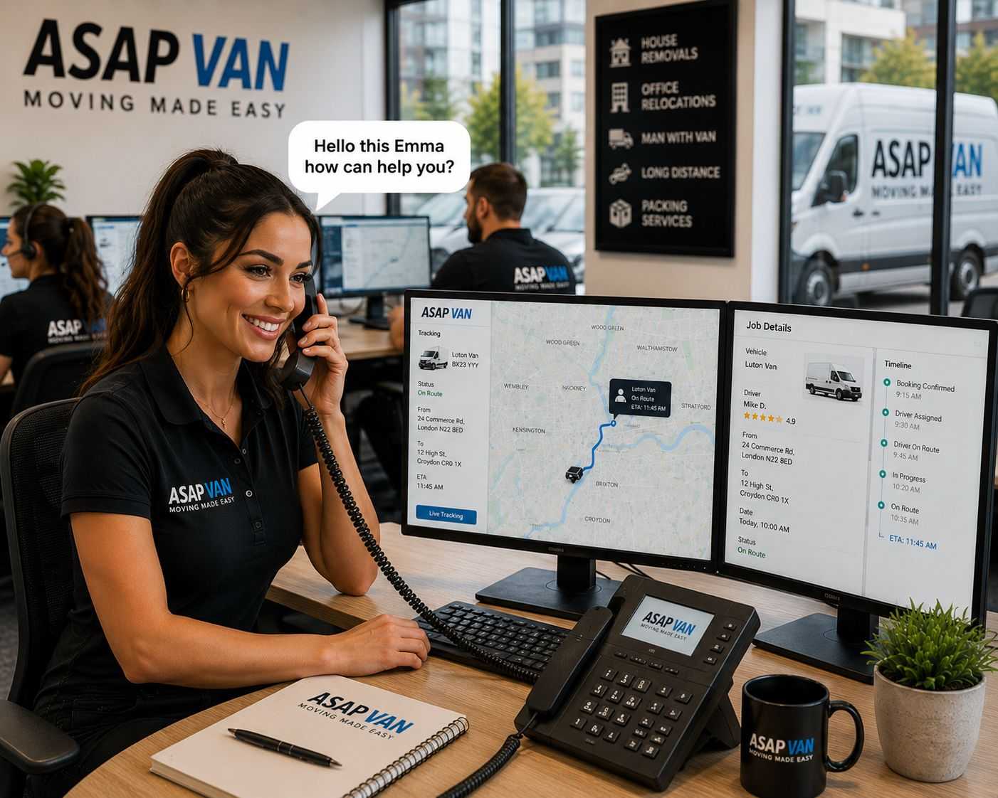 Hire man with van Stevenage