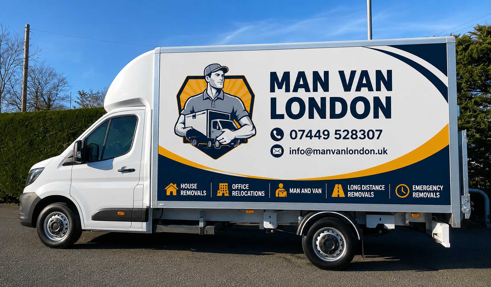 Man Van London UK
